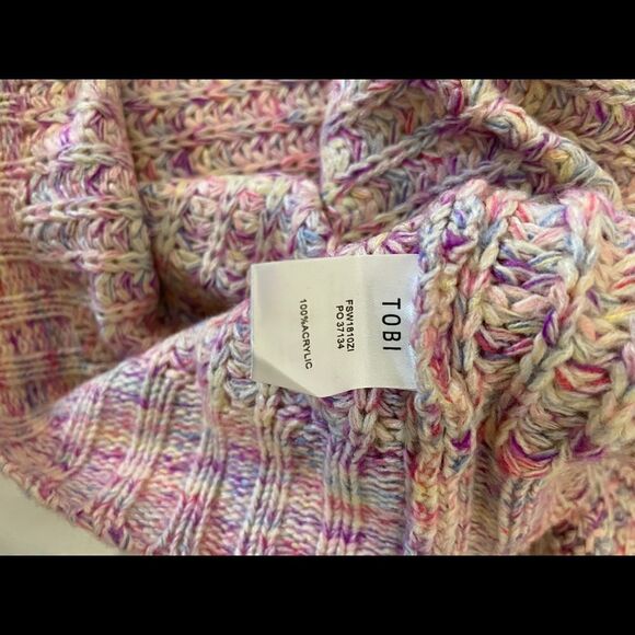 TOBI WILDEST DREAMS SWEATER IN RAINBOW - Picture 2 of 6